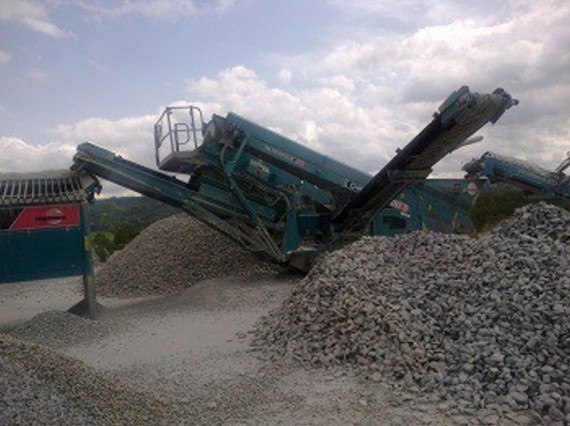Spuštění provozu Centra recyklace stavebních odpadů v Mohelnici.