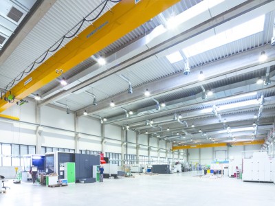 Provozní areál firmy PP&T s.r.o.,