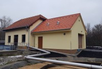 Čistírna odpadních vod - odvodňování kalů Dolní Dvořiště